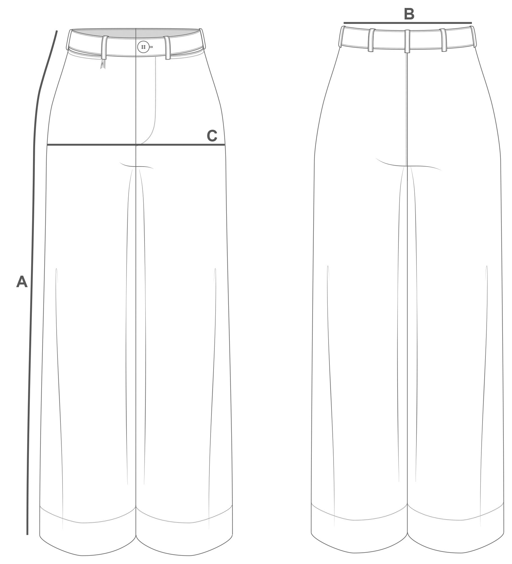 Spletna stran Ballerina pants BW 1