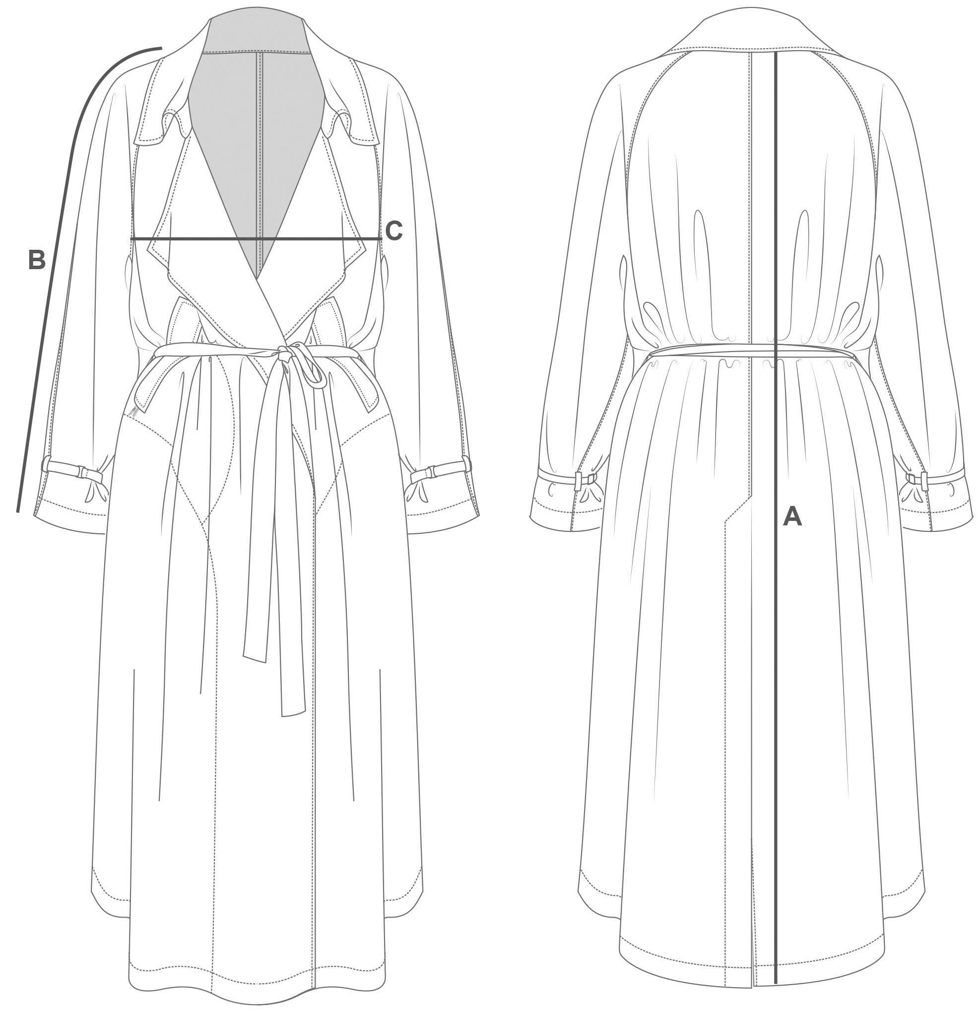 Spletna stran Mere Leone Coat BW 1