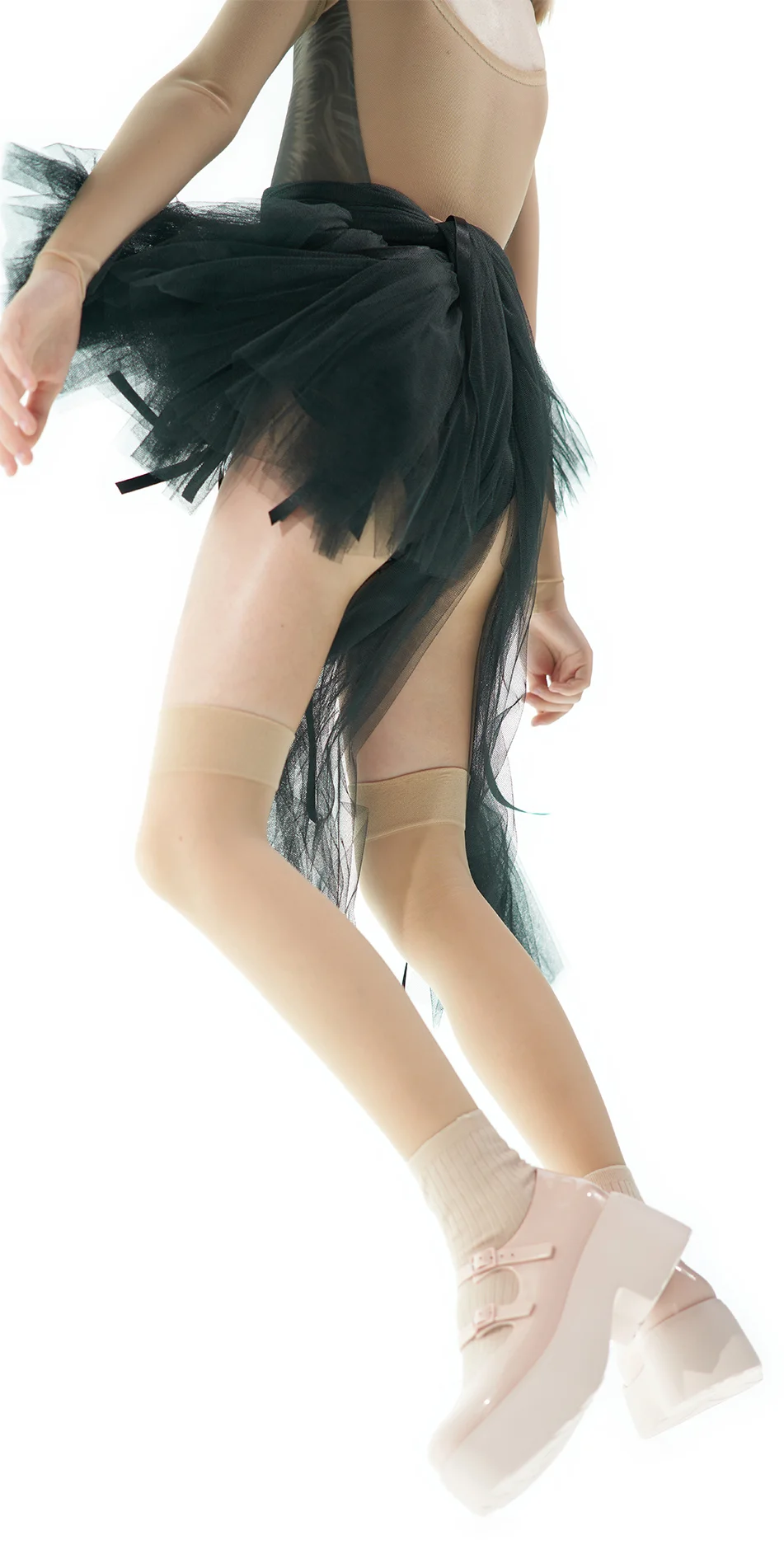 10JUNIOR TUTU DE CHAT ballet skirt black ONOFF 3