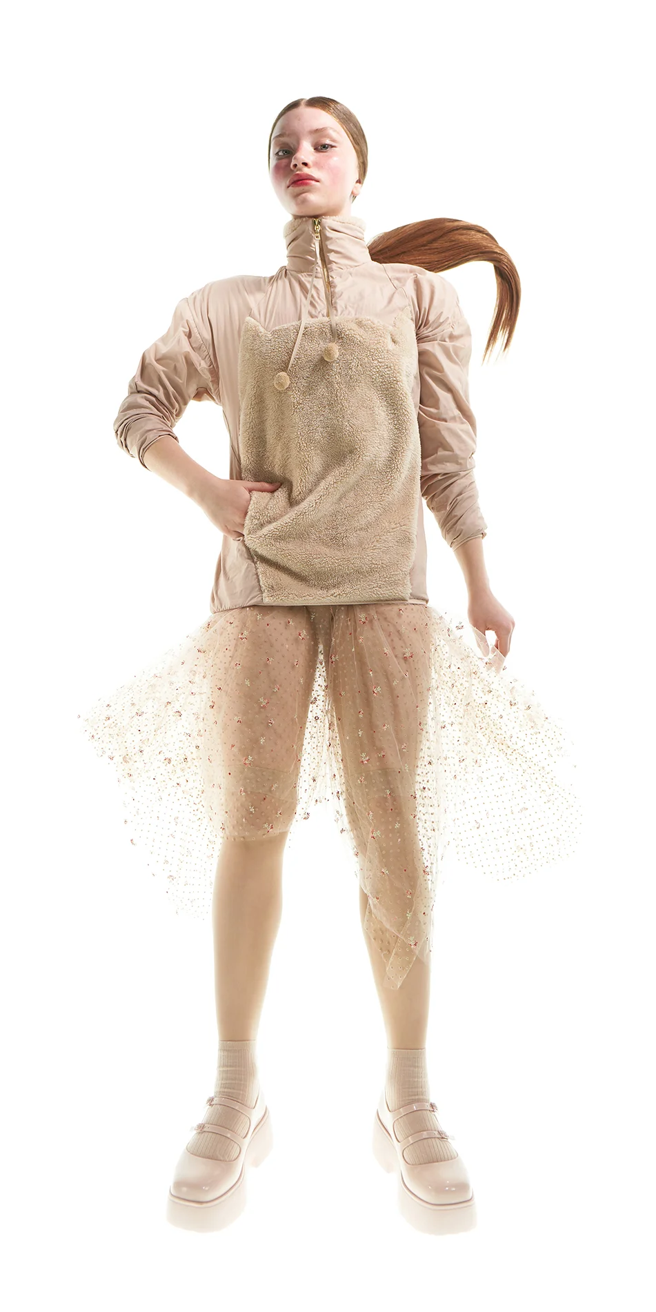 7MEDITTERANEAN MEADOW long skirt ONOFF 1