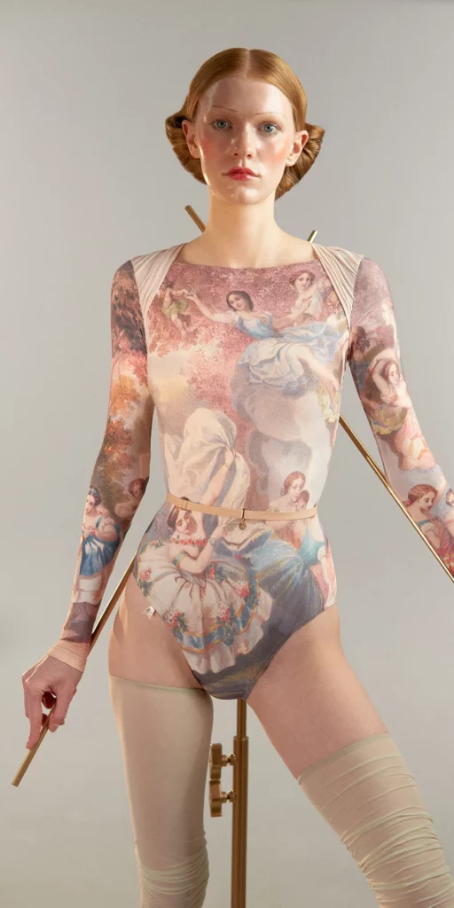 Just A Corpse クロスバック　レオタード Cross-back-leotard-with-long-