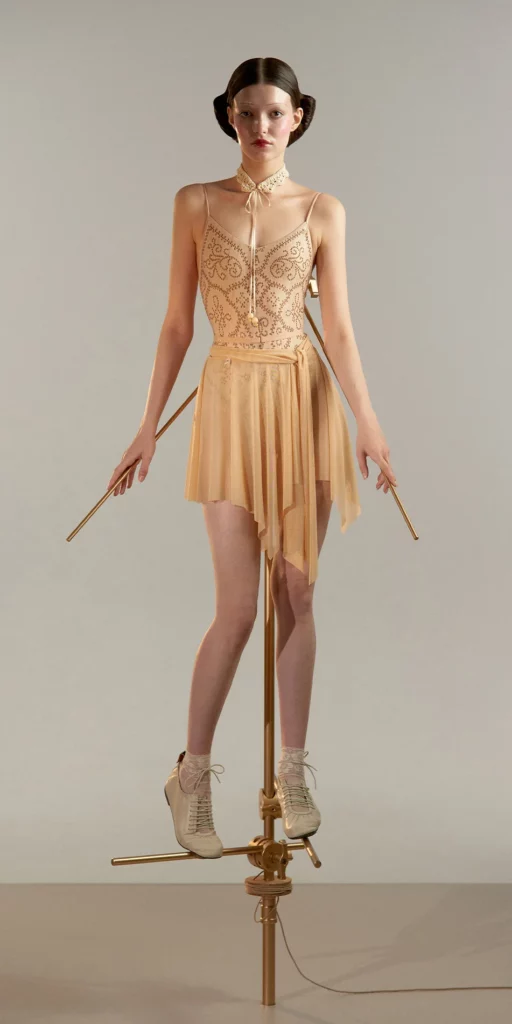 Draped-wrap-skirt-in-nude-