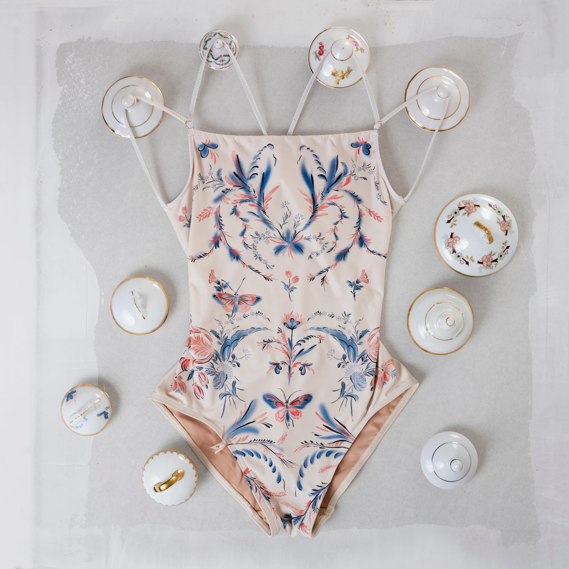 porcelain bloom camisole leotard archive